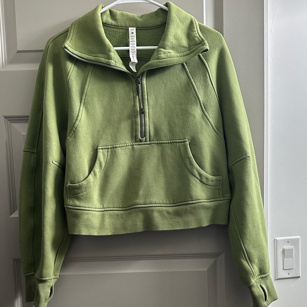 lululemon athletica Green Half-Zip Sweatshirt - Picture 4 of 9